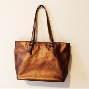 Longchamp Metallic Tote 👜